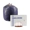 Boardwalk 12 gal - 16 gal Trash Bags, 24 in x 33 in, Natural Z4833RNKR01 - alternate 6